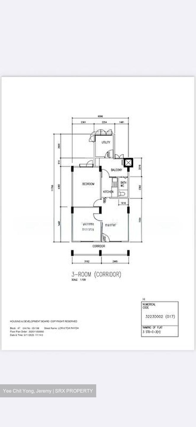 Blk 47 East Payoh Spring (Toa Payoh), HDB 3 Rooms #500814841